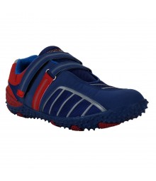 Vostro Red Blue Sports Shoes for Men - VSS0232